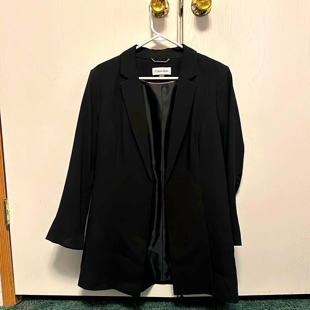 Black Calvin Klein Blazer Jacket🧥💗